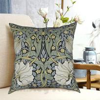 William Morris Pimpernel Dizaino Pagalvės Užvalkalas Spausdintas Namų Minkštas Pasidaryk Pats Pagalvės Užvalkalas William Morris Pimpernel Stilingas Šaunus Madingas 30X30CM gray