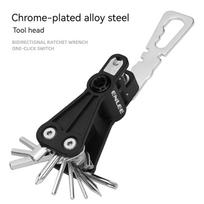18 In 1 Foldable Bike Repair Tool Kit With Hex Wrench Chain Cutter Co2 Inflator Nozzle For Mtb Road Cycling Maintenance juoda