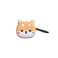 Case For Samsung Galaxy Buds 2 Pro FE Live Cute Cartoon Shiba Inu Protective Cover For Buds2 Buds2Pro Silicone Charging Case For Galaxy Buds Pro beige