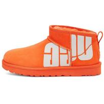 UGG Classic Ultra Mini Broken Logo 'Orange Soda' Women's 1126373-OGS 37 white