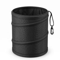 Foldable Car Trash Can,Portable Pop Up Trash Can with Elastic Band and Hanging Loop Waterproof CarGarbage Cans for Truck Auto SUV Vehicle RV Camping