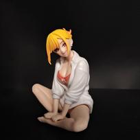 My Dress-Up Darling  Anime Figure Kitagawa Marin Sitting Pajama Style 10cm Model Collection Ornament Toy black