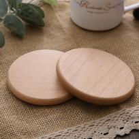 Kvadratiniai Apvalūs Padėkliukai Mediniai Staltiesėlės Naujas Gėrimų Kilimėlis Walnut wood Round ﻿1