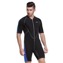 2 mm storio neopreno hidrokostiumas Šalto vandens plaukimui, nardymui, paviršiniam nardymui, giluminiam nardymui Viso kūno šiluminė apsauga XL black