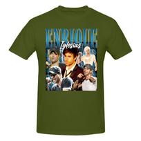 Funny Enrique Iglesias Vintage  Iconic Latin Pop Unisexs Printed TShirt Unisex T shirtBlouse 2XL black
