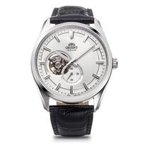 [Orient] Šiuolaikinis pusiau atviras automatinis laikrodis RN-AR0003S Vyriškas Baltas Sidabrinis white