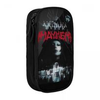 New Lady Gaga Mayhem Abracadabra Pencil Cases Pencil Box Pen Holder Large Storage Bags Students School Zipper Stationery 21x10.5x5cm black