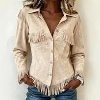 Women's Long Sleeve Cardigan XXL gray