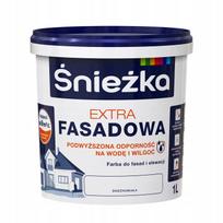 Śnieżka Extra Lauko fasado ir vidaus dažai, matiniai 1 L balta