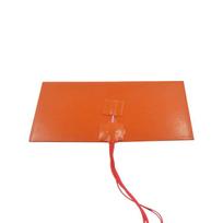Link CNC 3D Printer Heated Bed Silicone Rubber Heater, 350x400mm Heating Element Black 220V 1000W (1 piece) orange