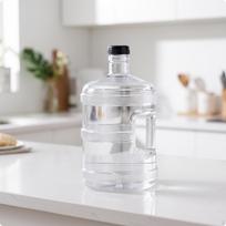 Large Capacity Dispenser Water Bottle | FoodGrade, with Handle white