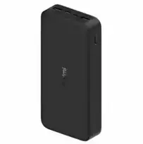 Xiaomi Redmi external battery (power bank) | 20000 mAh | 18W | Micro USB, USB-C, USB-A | black