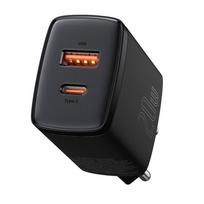 Baseus Compact Quick Adapter 20W USB-C + USB-A (short)