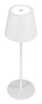 RealPower LED-Tischlampe dimmbar kalt/warm mit Akku,weiss