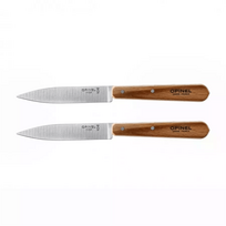 Opinel 112 Paring Knife natūralus 2 dalių virtuvinių peilių rinkinys.