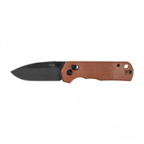Sulankstomas peilis Boker Plus Rockstub Brown Micarta 2.0 14C28N