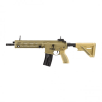 Airsoft karabinas H&K Heckler&Koch HK416 A5 Sportsline EyeTrace 6 mm žaliai-ruda