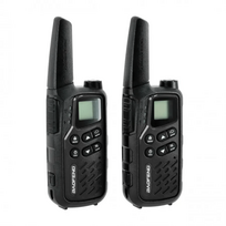 Baofeng BF-T25E PMR racijos, juodos, 2 vnt.
