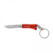 Opinel Colorama 02 sulankstomas peilis inox griebti oranžinį raktų pakabuką
