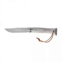 Sulankstomas peilis Opinel Colorama 06 inox grabo medienos pilkas