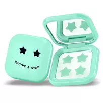 Biovène - Pimple Star Patches & Mirror Case 32 pcs. Green Patch Set