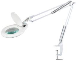 Darbo šviestuvas 230Vac 22W su didinamuoju Ø120mm stiklu, 8 dioptrijos