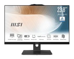 MSI All in One Modern AM242P 1M-2088XEU - 5 120U | 23,8" | 16GB | 512GB | Be operacinės sistemos | Black | Modern AM242P 1M-2088XEU | 4711377397322