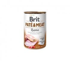 Brit Care konservai šunims Rabbit Pate&Meat 400g.
