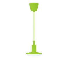 LED pakabinamas šviestuvas KIKI 1xE27/10W/230V žalia