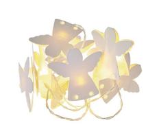 LED girlianda CHAIN 10xLED/2xAA 1,65m šiltai balta