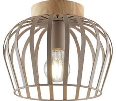 Brilliant - Lubinis šviestuvas NORDIC CAGE 1xE27/20W/230V skersmuo 25 cm smėlio spalvos