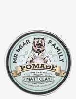 Mr Bear Family - Pomade - Matt Clay - Barzdos vaškas ir barzdos balzamas - Nude