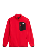 The North Face - M Crest Fz - Sportinės flisinės kelnės - Raudona