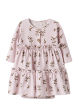 Lil'Atelier - Nbfgayo Sum Ls Body Dress Lil - Suknelė kūdikiui ilgomis rankovėmis - Rožinė