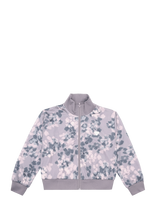 Hummel - Hmljr Reg Poly Aop Zip Jacket - Lengva striukė - Pilka