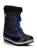 Sorel - Big Kids Yoot Pac Nylon Wp - Žieminiai batai su raišteliais - Tamsiai mėlyna