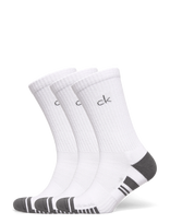 Calvin Klein Golf - Tech Crew Sock ( 3 Pairs ) - Sportinės kojinės - Balta