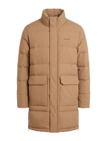 Calvin Klein - Ls Classic Bonded Hd Down Long P - Parka stiliaus striukė - Ruda