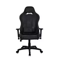 Arozzi Torretta Soft Fabric | Gaming Chair | Metal/Reinforced nylon | Pure Black