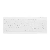 Contour Design Active Key AK-C7012 klaviatūra Medicininis USB Prancūzų Balta
