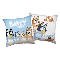 Vaikiška pagalvė ø 40 cm Bluey "Let´s Play" – Jerry Fabrics