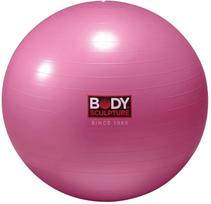 Gimnastikos kamuolys ANTI-BURST BB 001, 56 cm, Rožinis