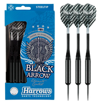 Darts strėlytės steeltip HARROWS BLACK ARROW, 22gR
