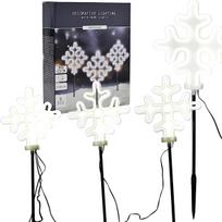 Dekoratyvinės Lemputės „zew“ „stick“ 3 Vnt. „snowflake“ Neon