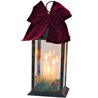 Advento žibintas, žvakidė, Led 30 Cm, 3 žvakės