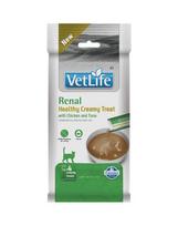 FARMINA Vet Life Cat Renal Creamy 60 g su vištiena ir tunu, kreminė užkandis katėms, palaikantis šlapimo sistemą ir inkstus