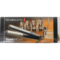 SALE OUT. | Remington Hair Straightener | S6500 Sleek  and  Curl | Warranty 24 month(s) | Ceramic heating system | Display Yes | Temperature (max) 230 °C | Black | DAMAGED PACKAGING