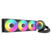 Skysčio aušintuvas - Arctic Liquid Freezer III Pro 360 A-RGB, 360mm Radiatorius, PWM Siurblys, Juodas