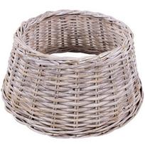 Natūralaus ratano eglutės stovo uždangalas 65xh26 cm WHITE WASHED (pintas)