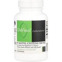 DaVinci Laboratories, N-acetilcisteinas, 500 mg, 90 kapsulių
